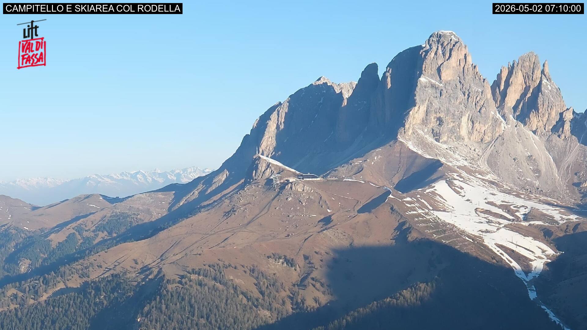 Webcam a Campitello di Fassa - Trentino - Dolomiti