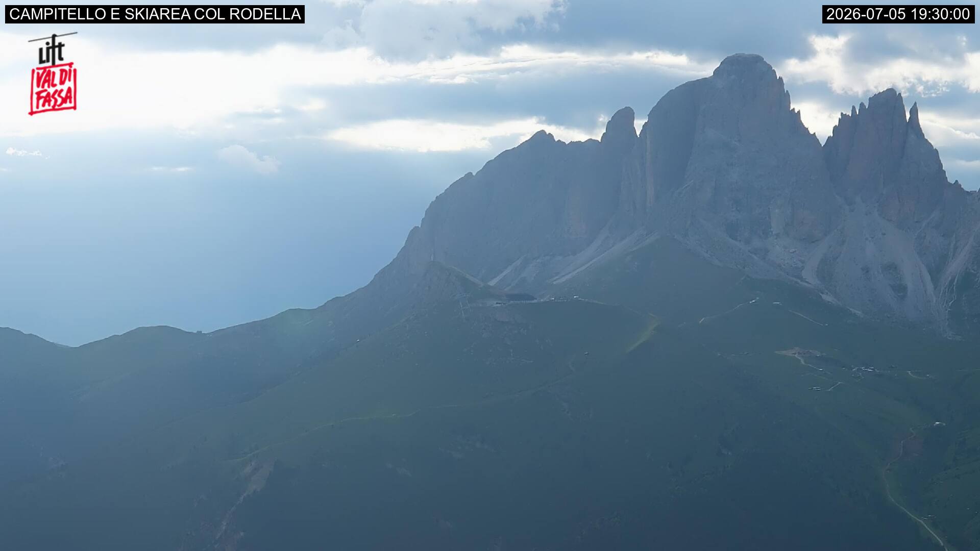 Webcam a Campitello di Fassa - Trentino