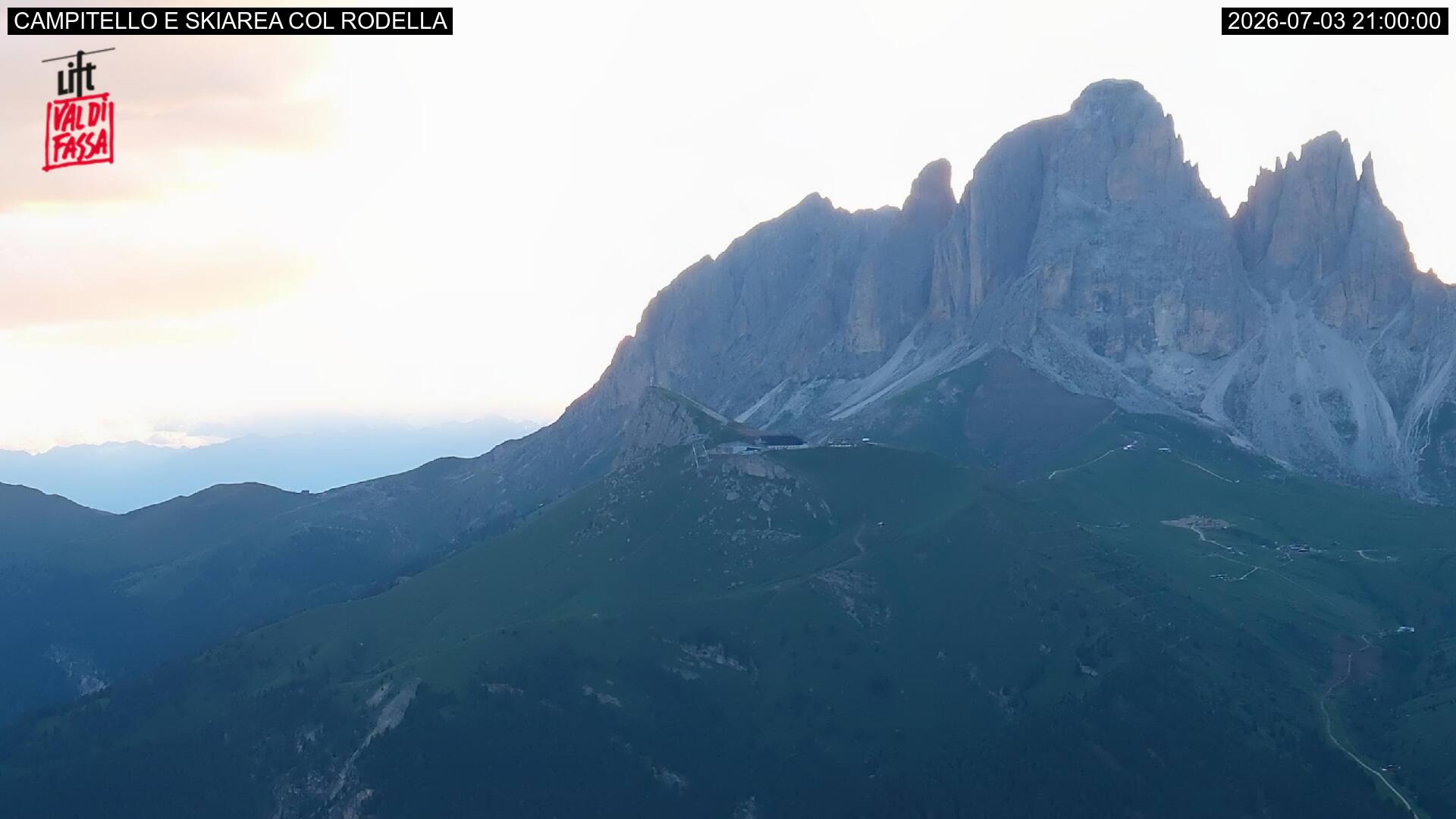 Webcam a Campitello di Fassa - Trentino