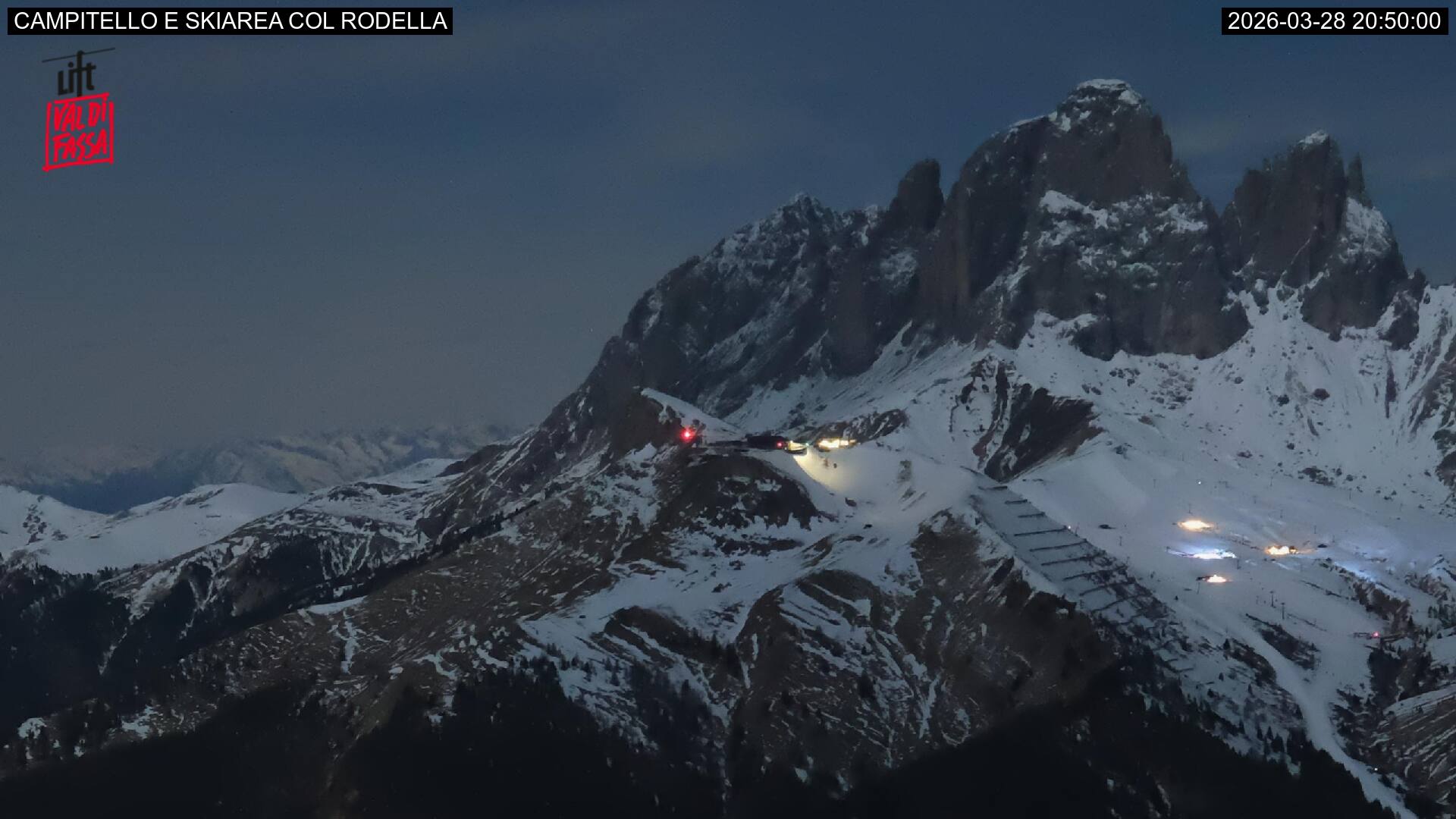 Webcam a Campitello di Fassa - Trentino