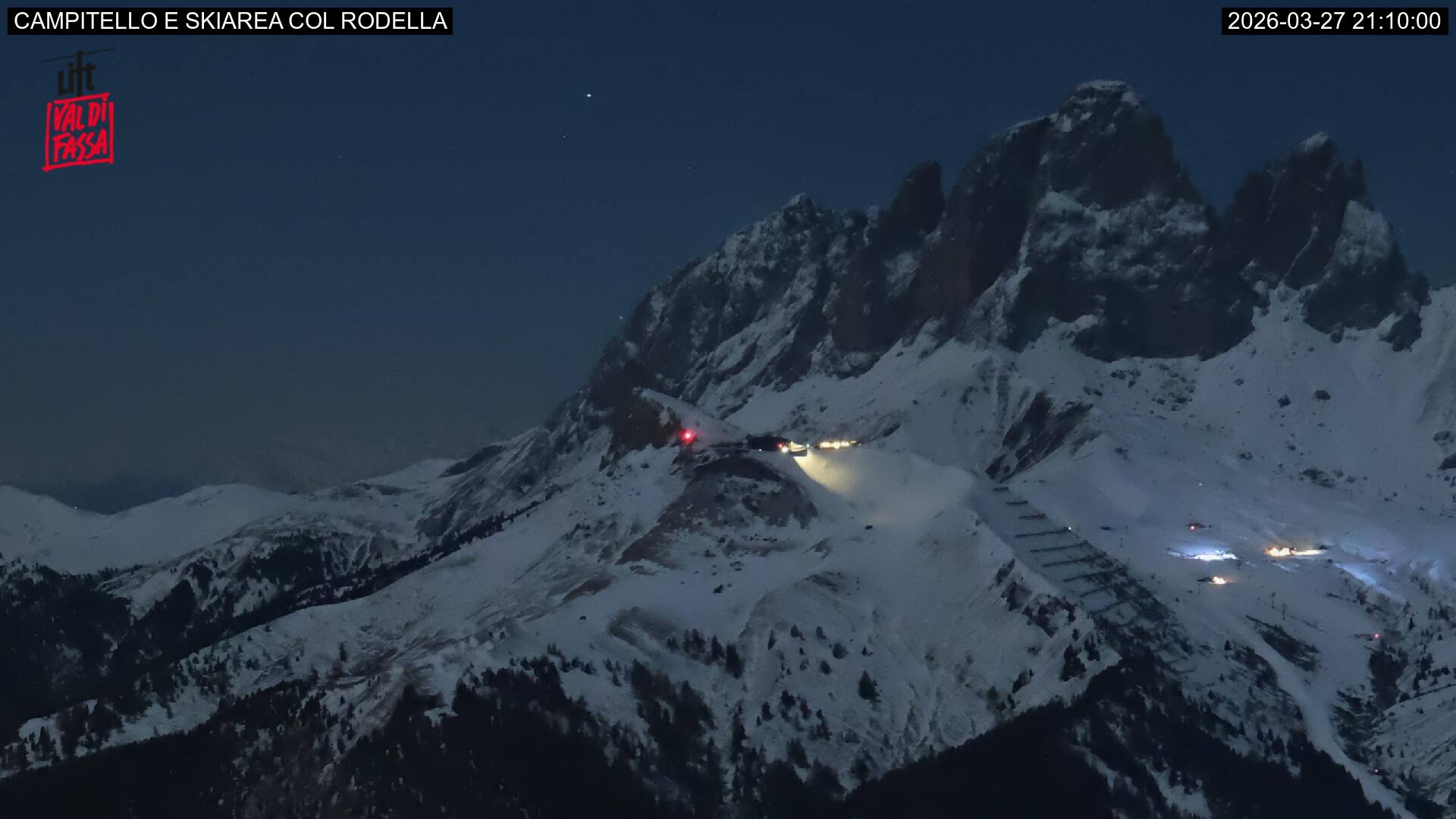 Webcam a Campitello di Fassa - Trentino