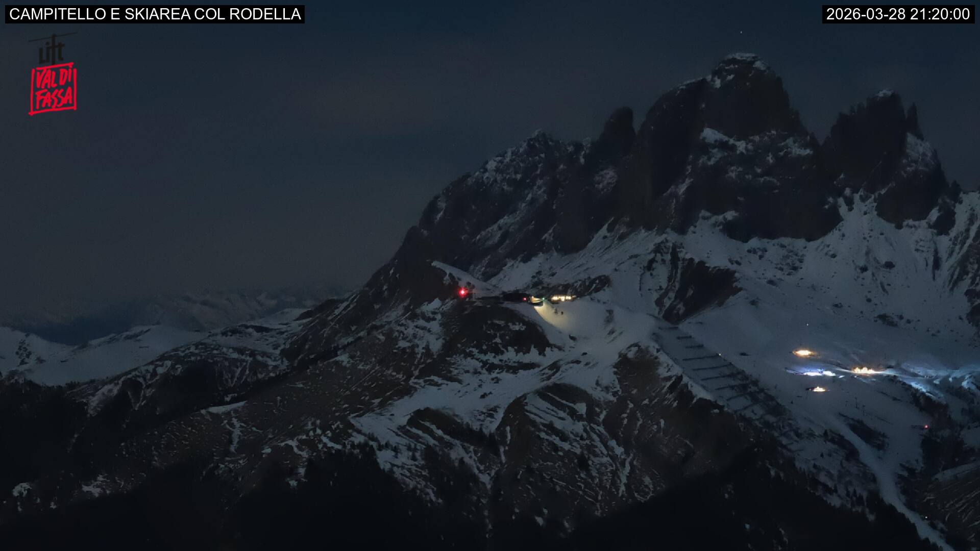 Webcam a Campitello di Fassa - Trentino