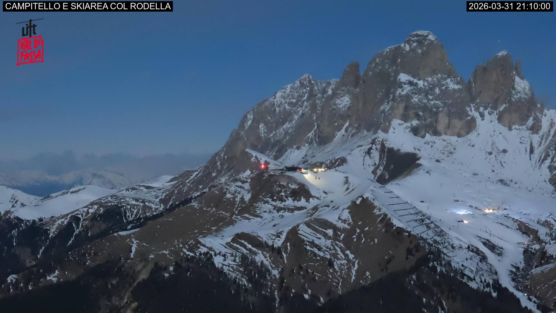 Webcam a Campitello di Fassa - Trentino