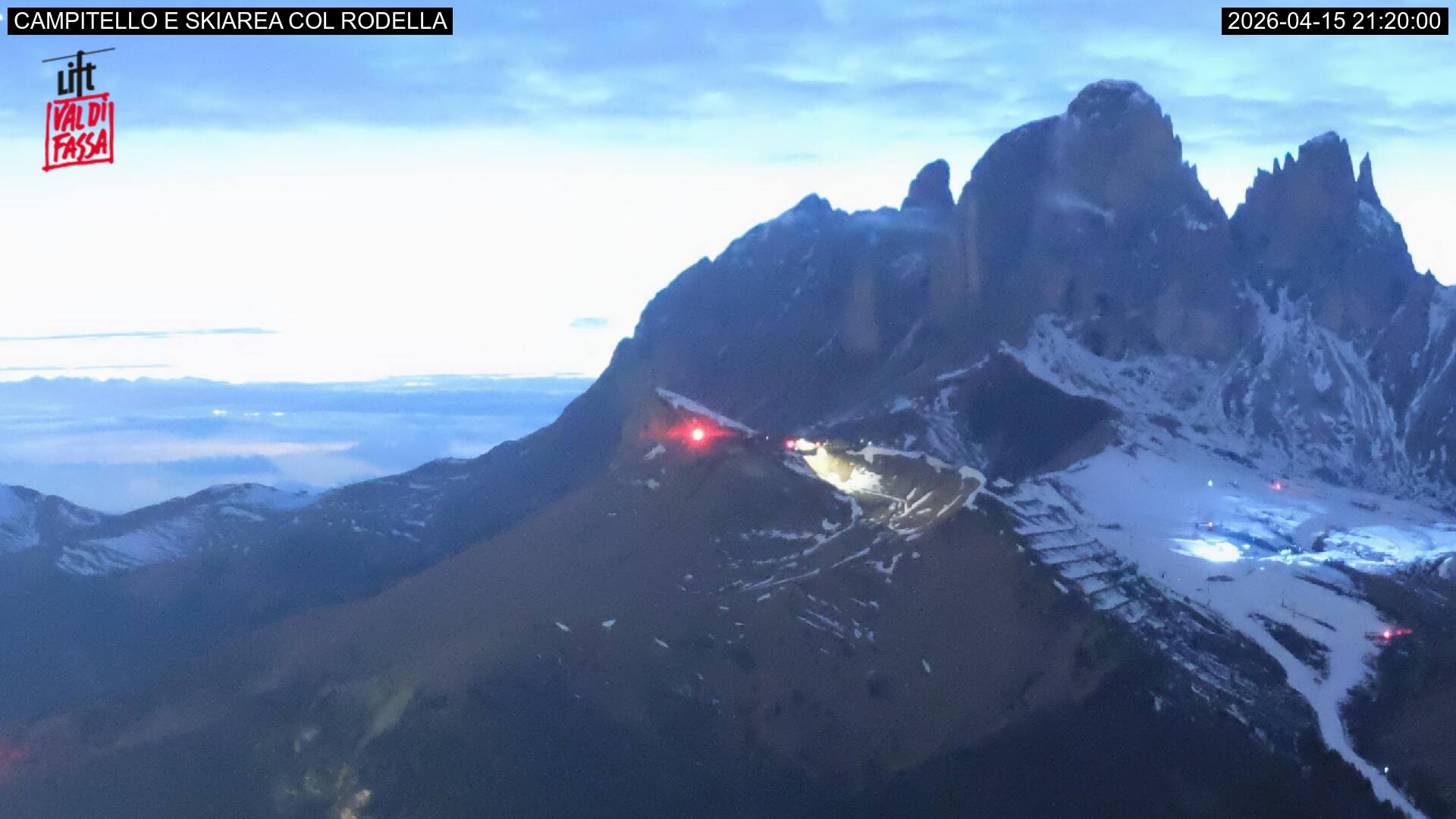 Webcam a Campitello di Fassa - Trentino