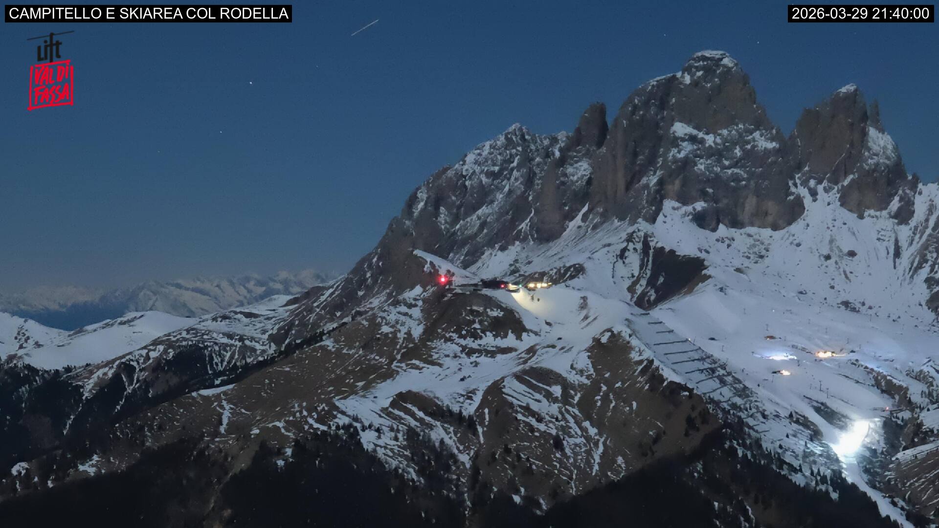 Webcam a Campitello di Fassa - Trentino