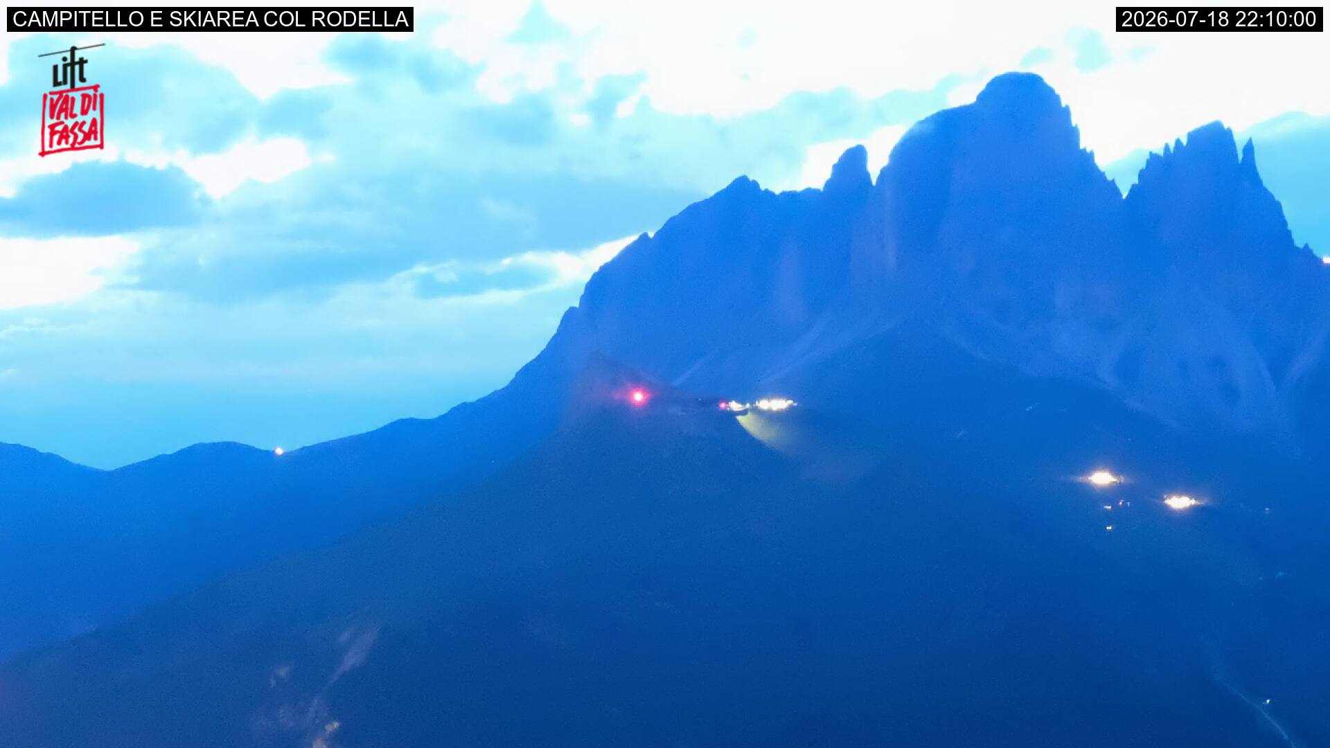 Webcam a Campitello di Fassa - Trentino