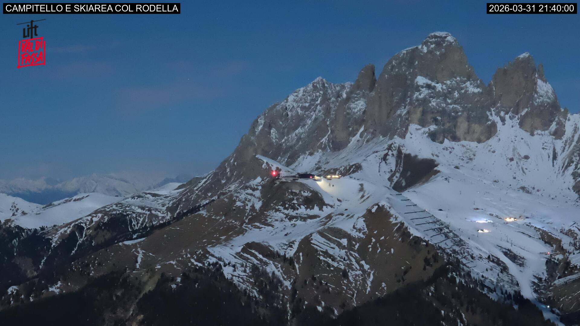 Webcam a Campitello di Fassa - Trentino