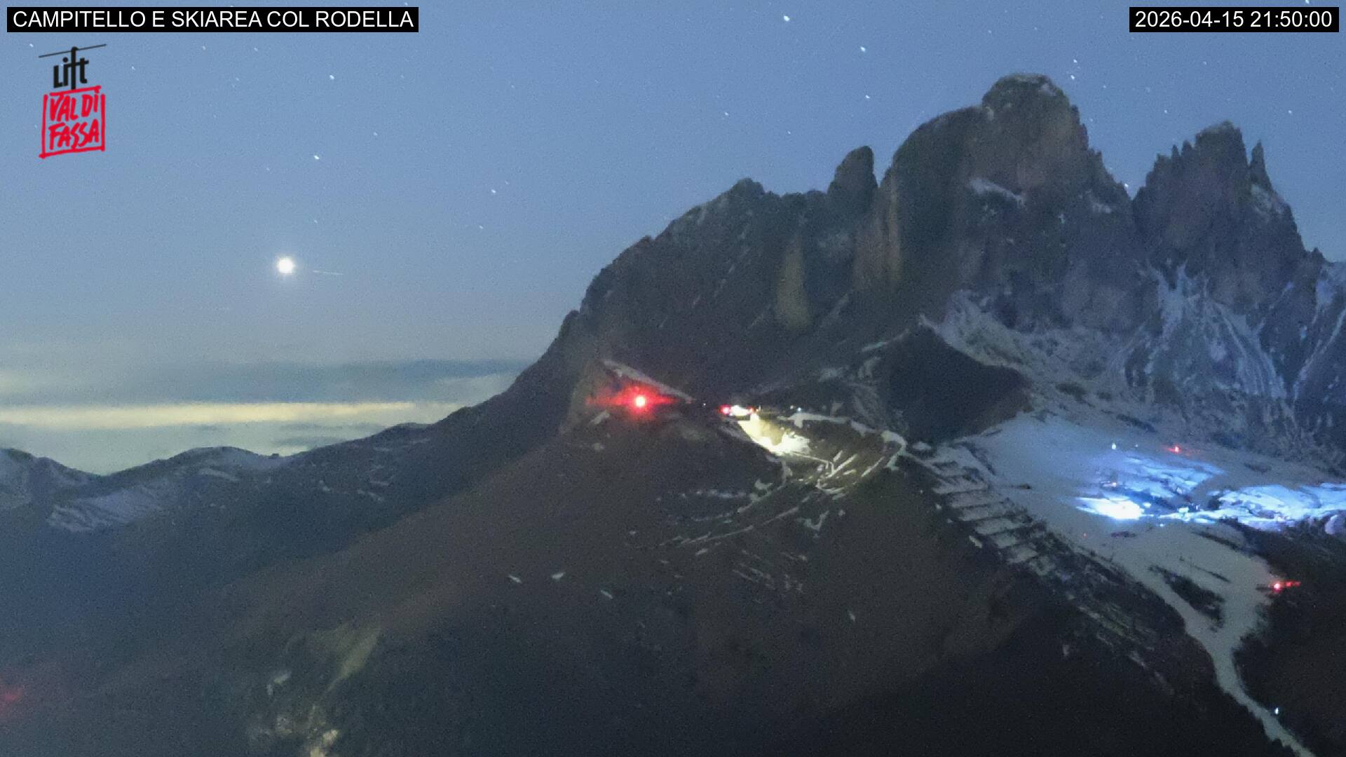 Webcam a Campitello di Fassa - Trentino