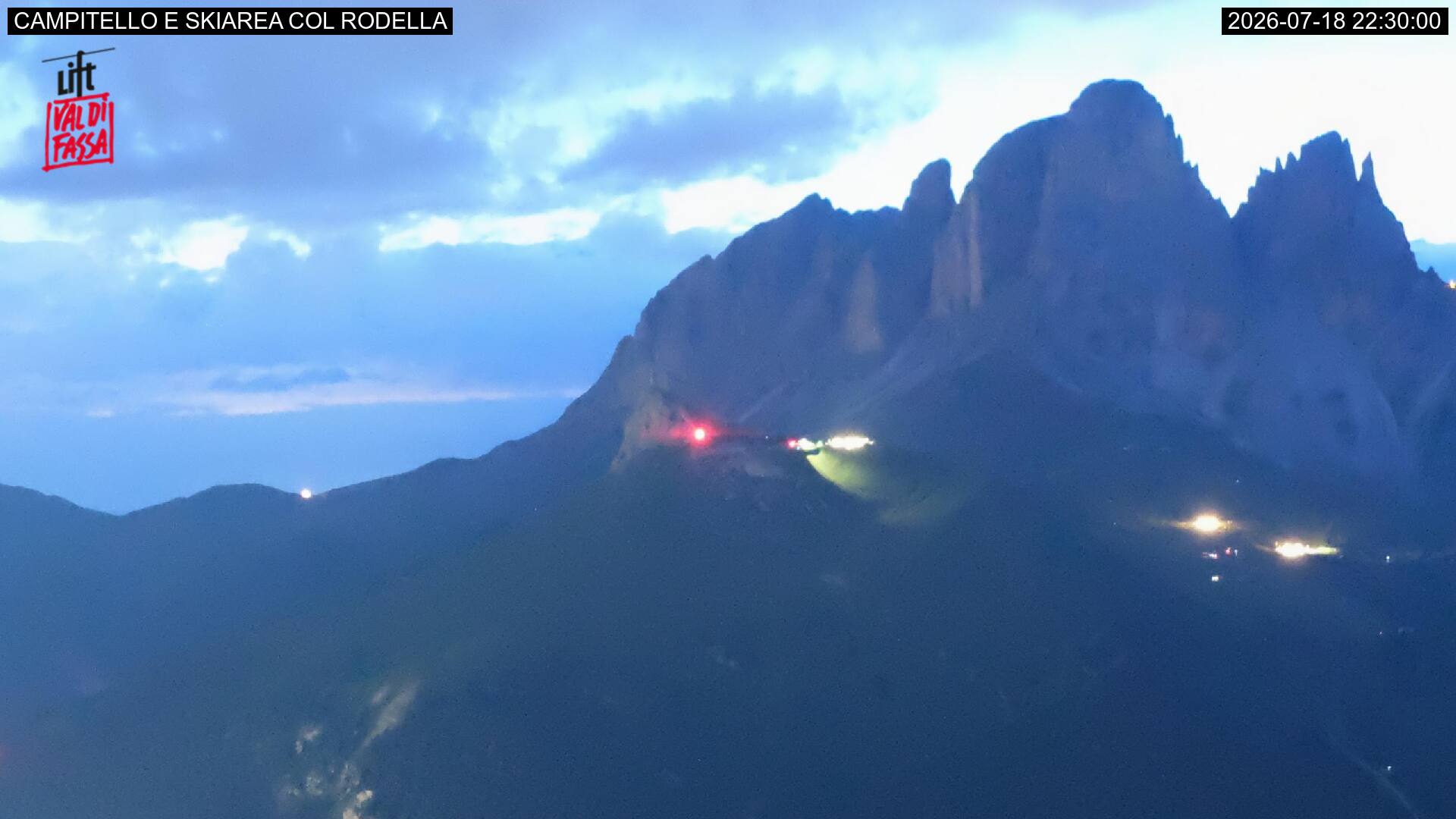 Webcam a Campitello di Fassa - Trentino