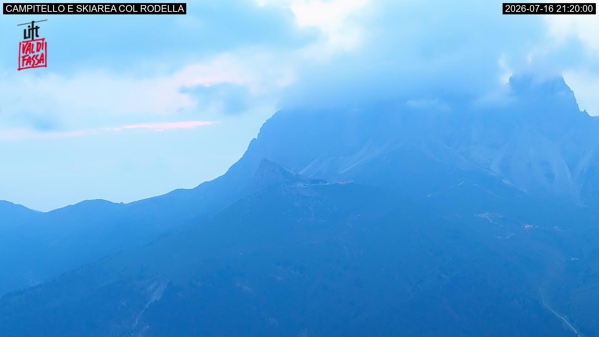 Webcam a Campitello di Fassa - Trentino