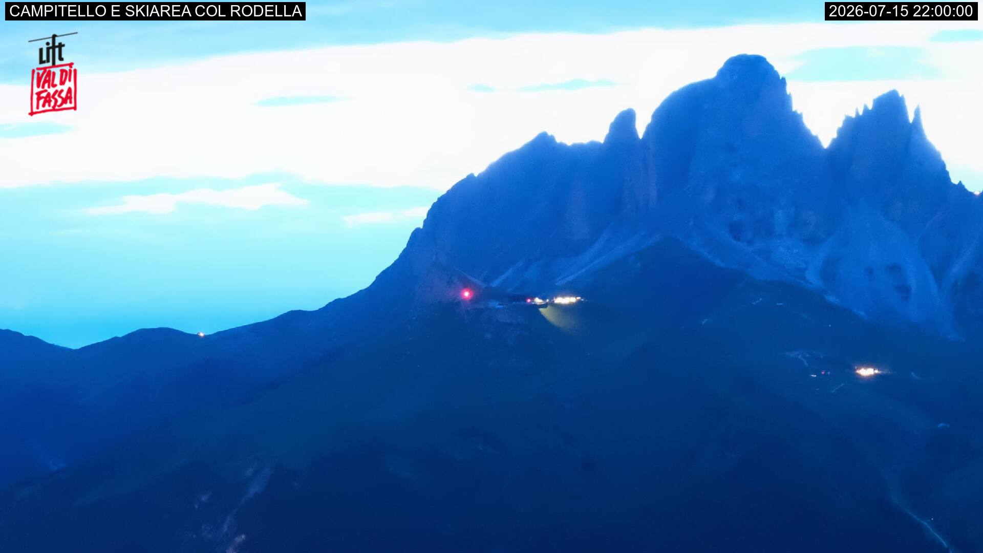 Webcam a Campitello di Fassa - Trentino
