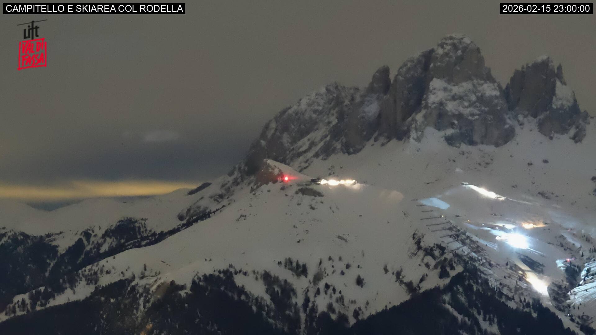 Webcam a Campitello di Fassa - Trentino