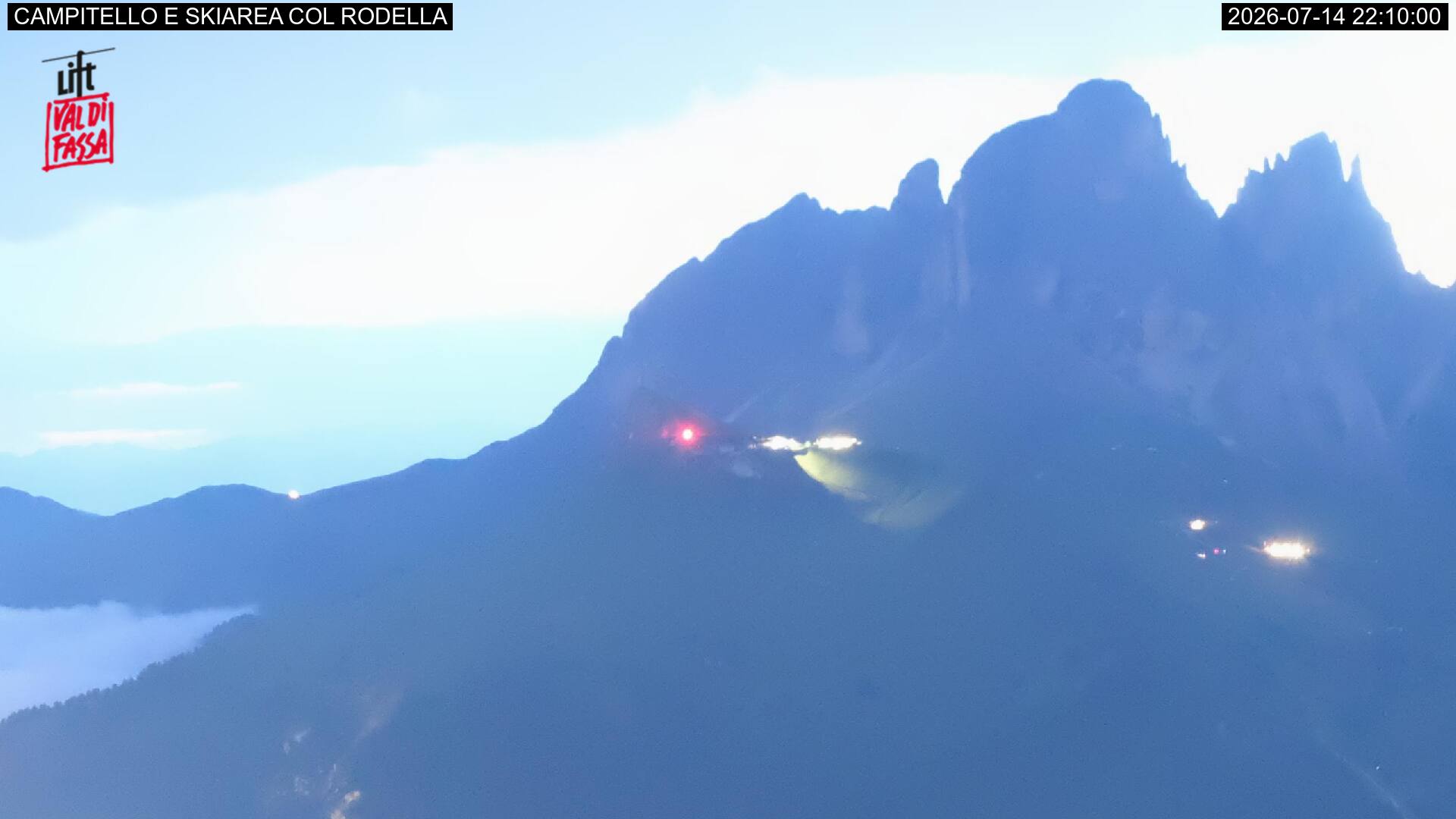 Webcam a Campitello di Fassa - Trentino