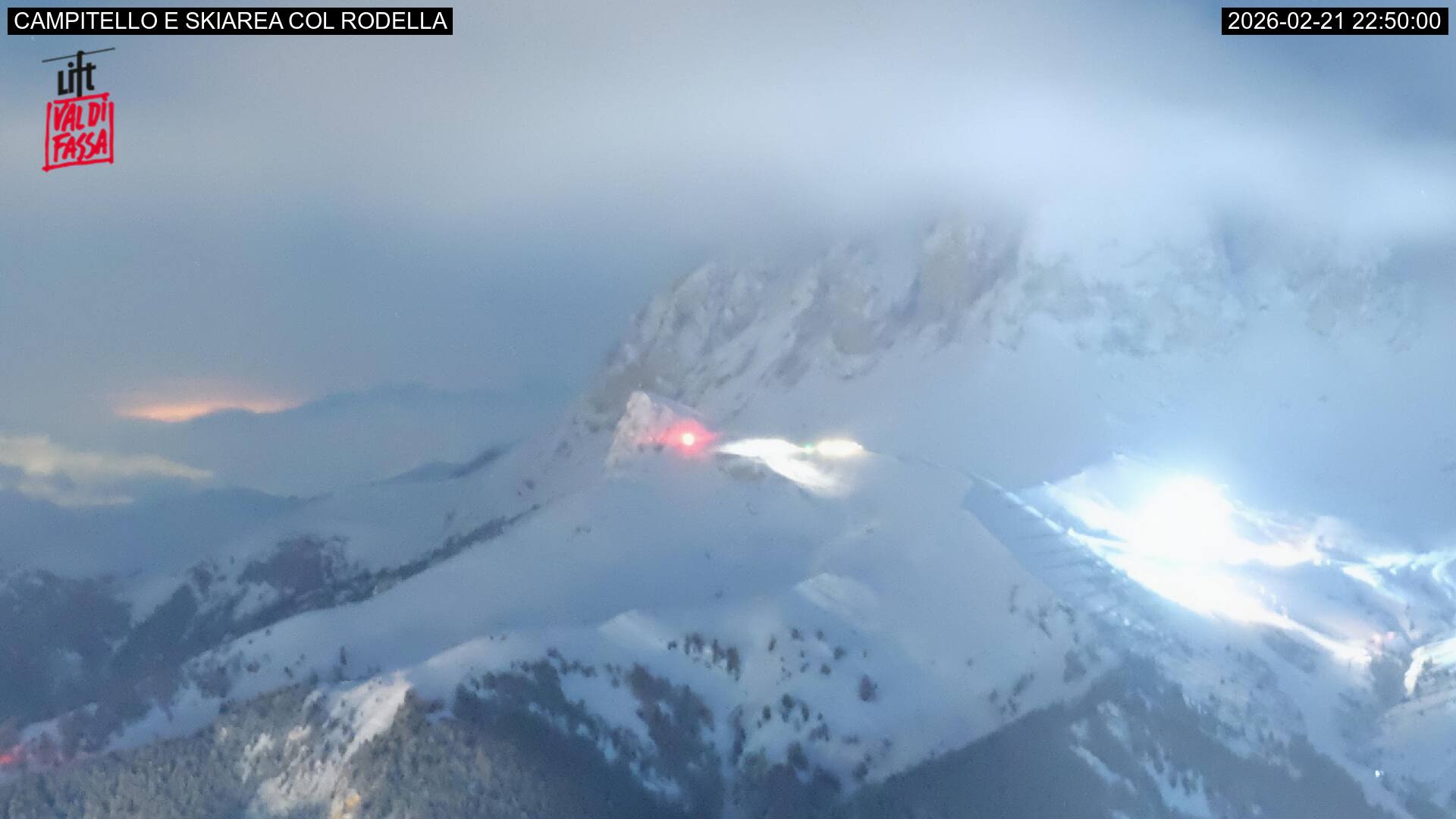 Webcam a Campitello di Fassa - Trentino