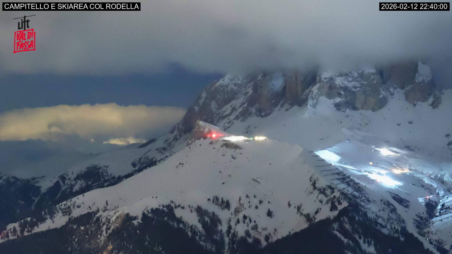 Webcam a Campitello di Fassa - Trentino