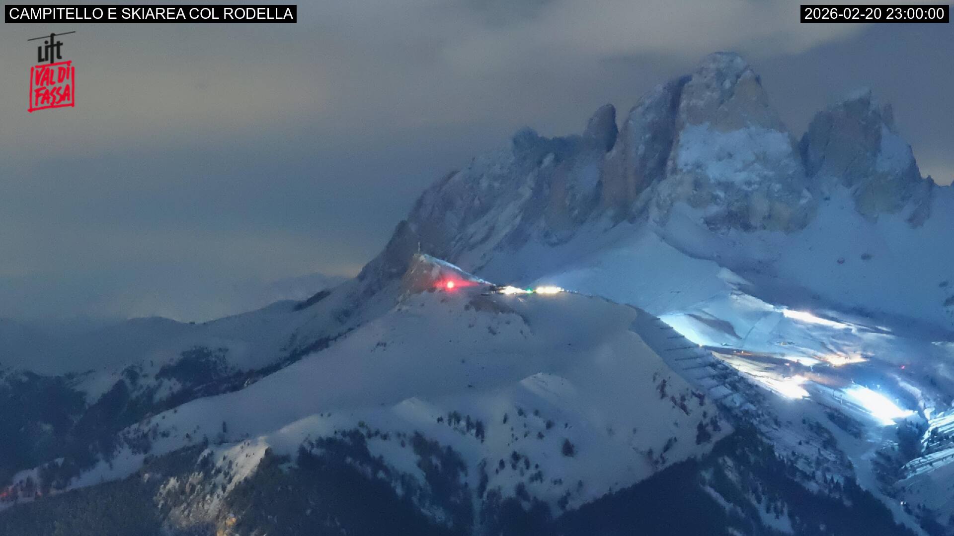 Webcam a Campitello di Fassa - Trentino