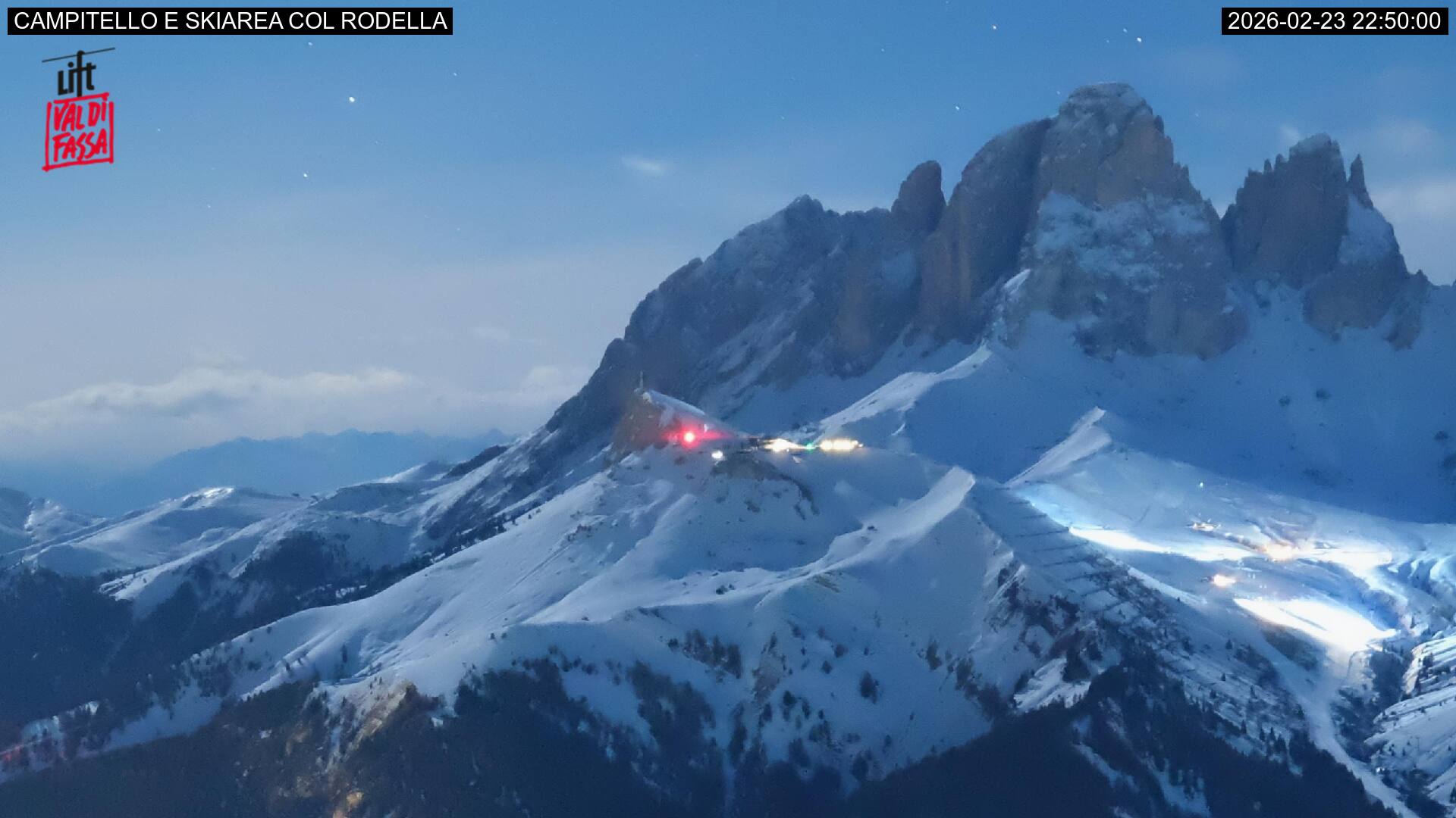 Webcam a Campitello di Fassa - Trentino