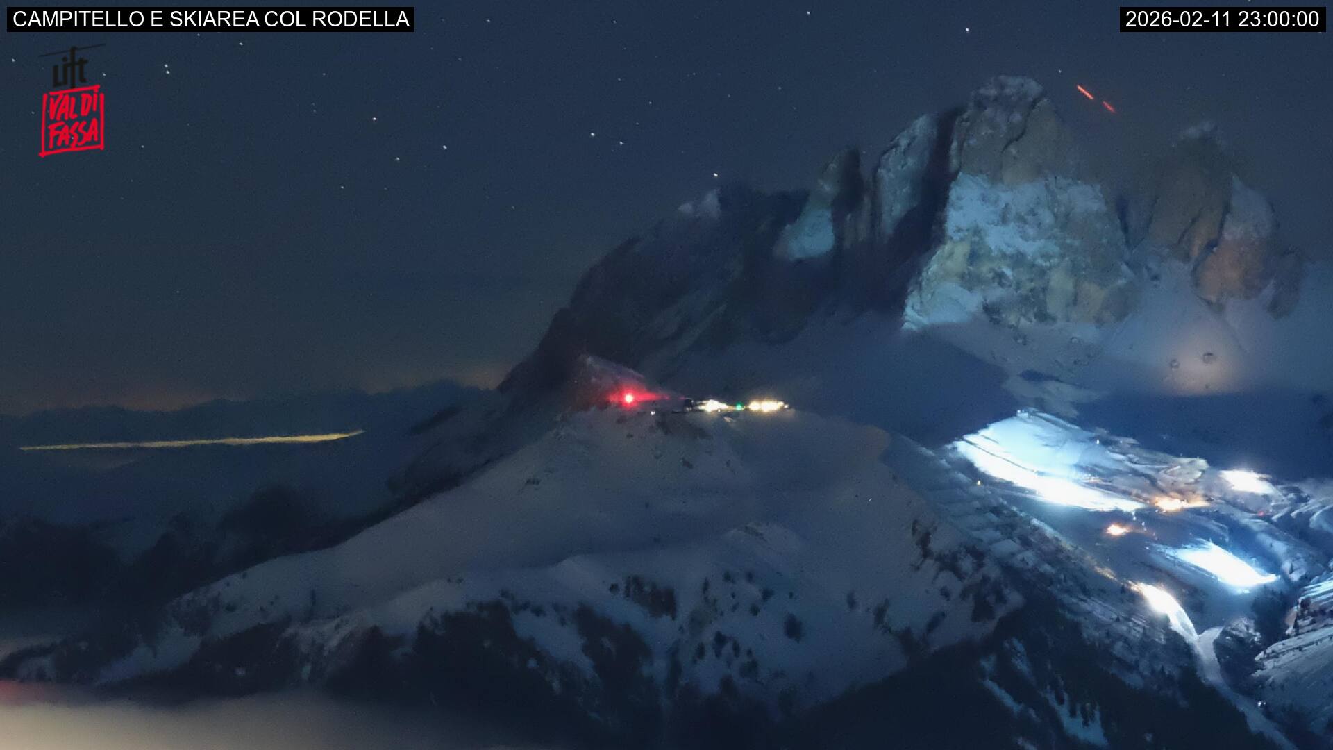 Webcam a Campitello di Fassa - Trentino