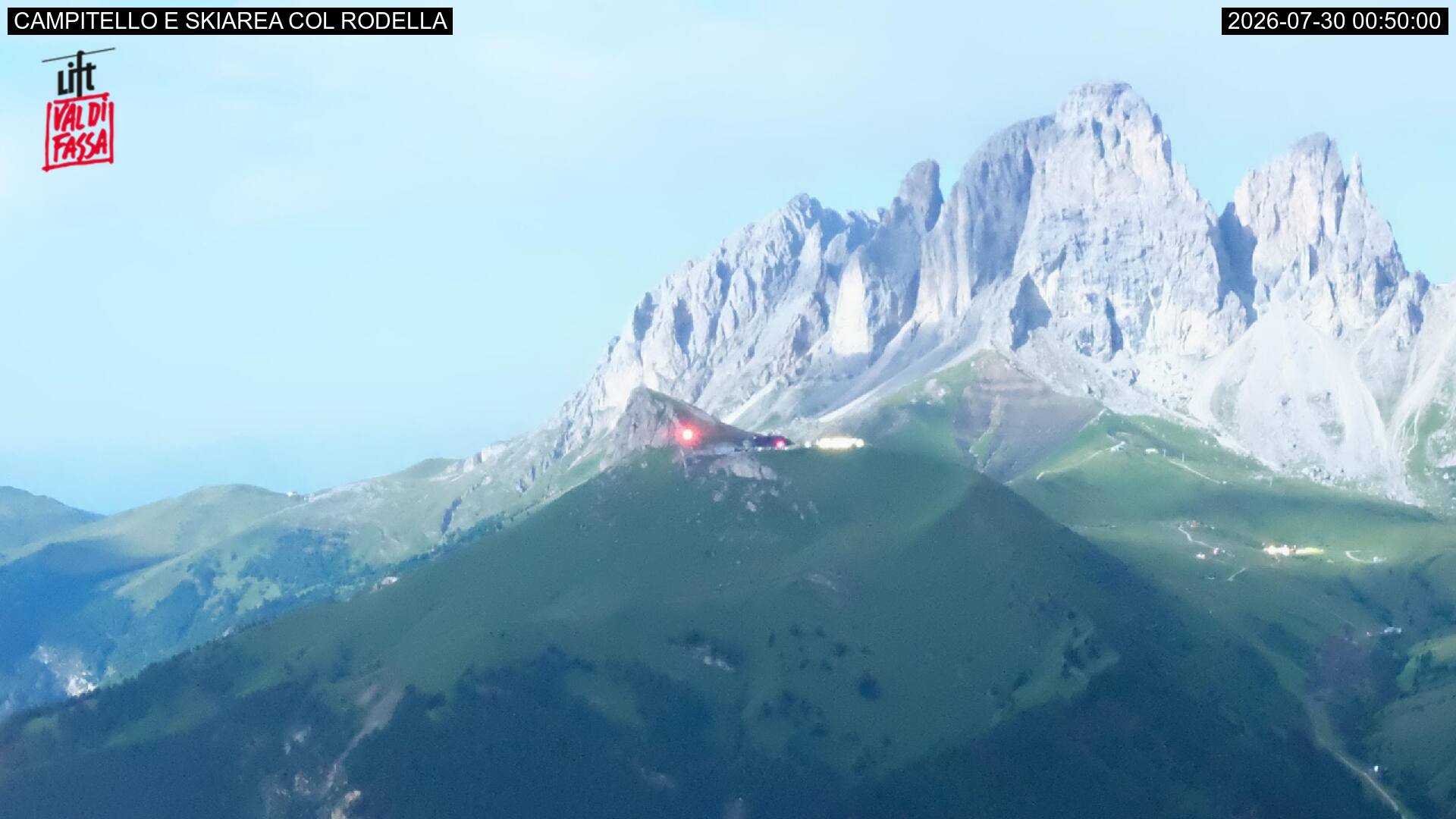 Webcam a Campitello di Fassa - Trentino