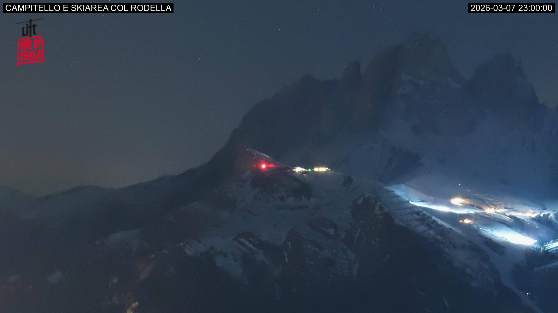 Webcam a Campitello di Fassa - Trentino