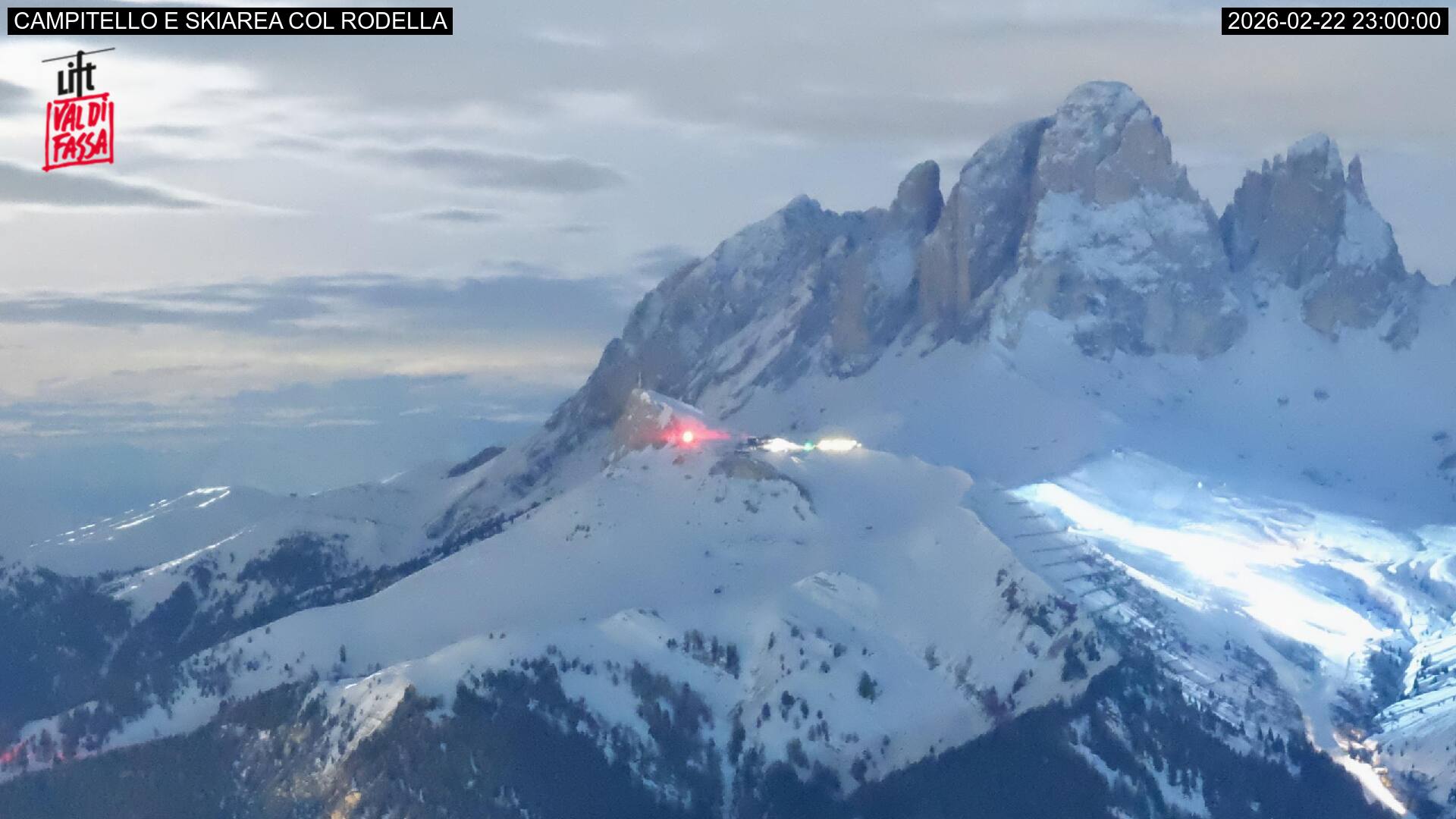 Webcam a Campitello di Fassa - Trentino