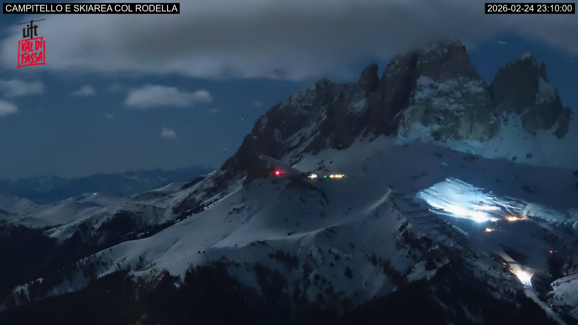 Webcam a Campitello di Fassa - Trentino