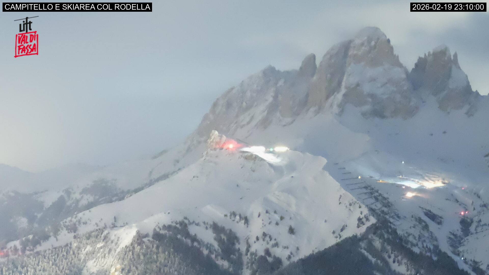 Webcam a Campitello di Fassa - Trentino