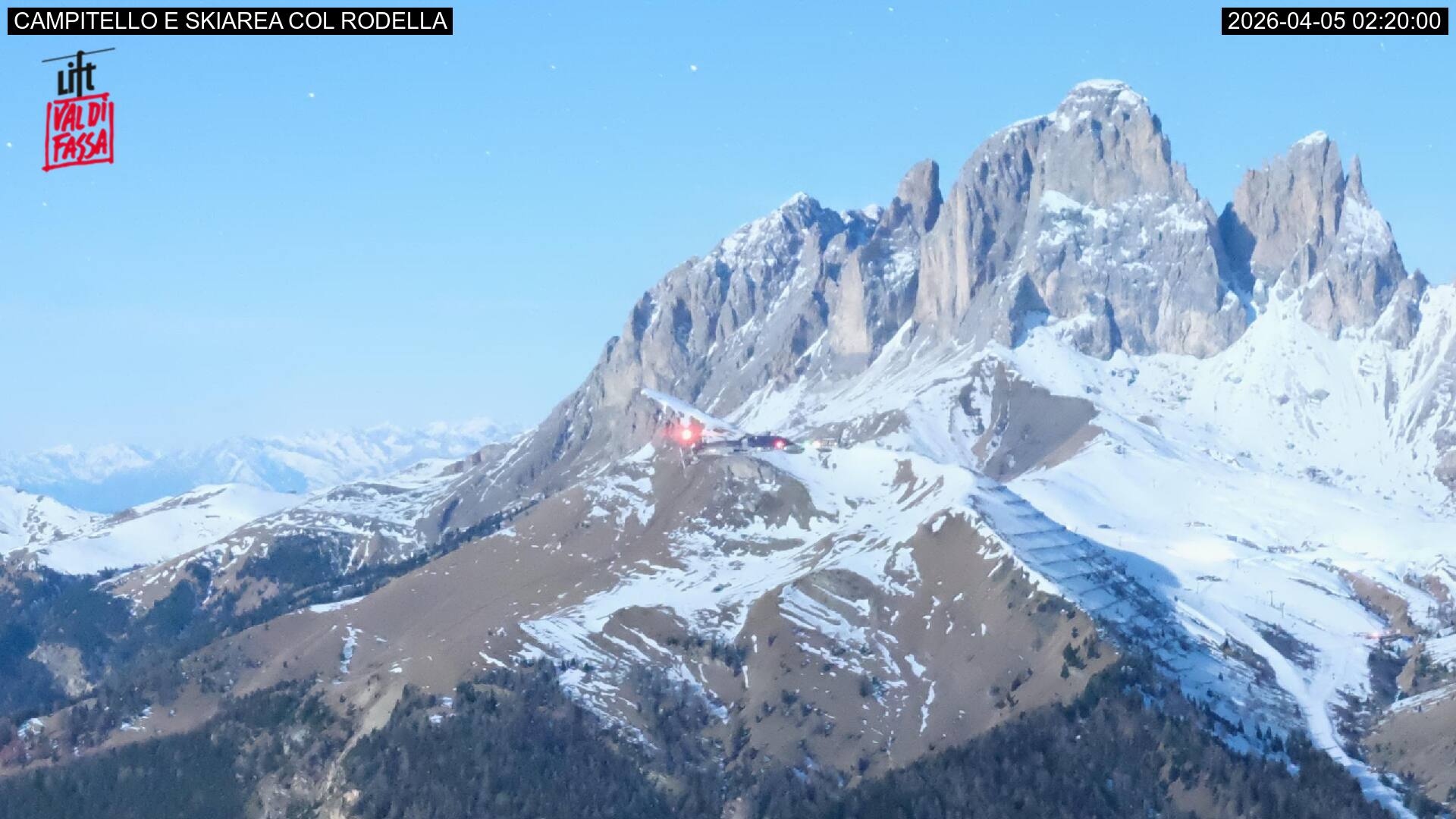 Webcam a Campitello di Fassa - Trentino