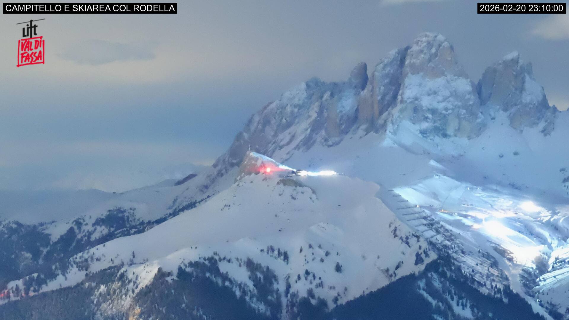 Webcam a Campitello di Fassa - Trentino