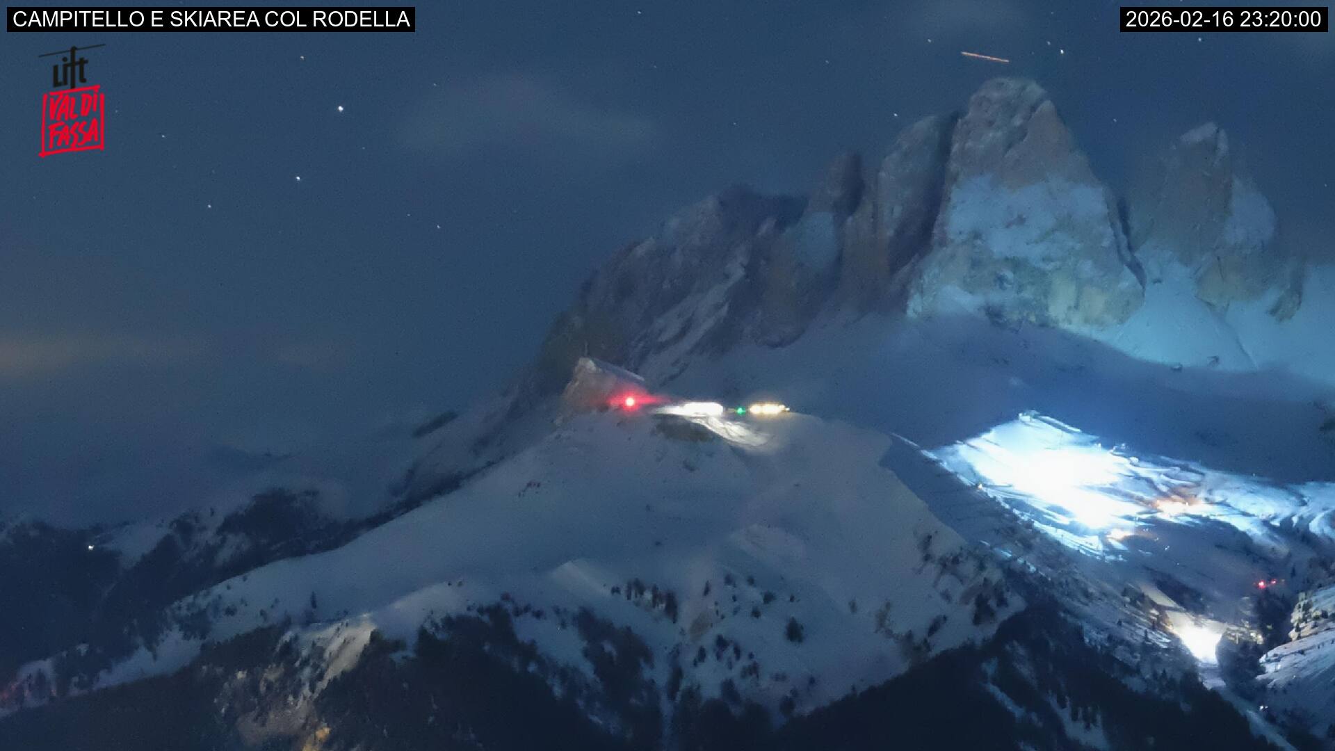 Webcam a Campitello di Fassa - Trentino