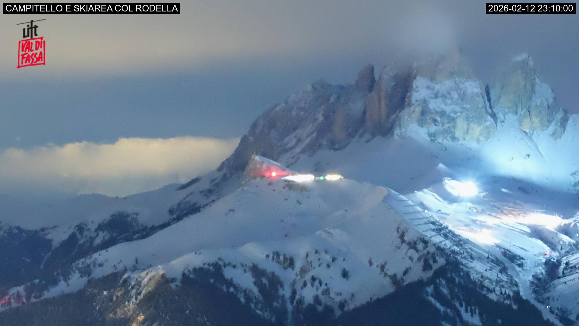 Webcam a Campitello di Fassa - Trentino