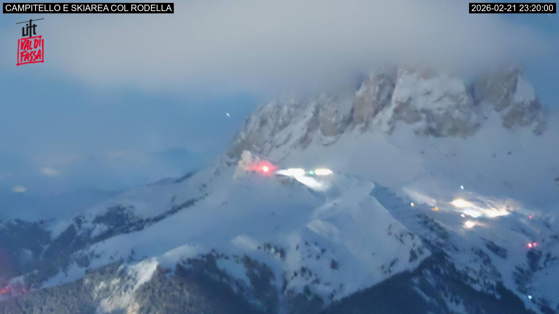 Webcam a Campitello di Fassa - Trentino