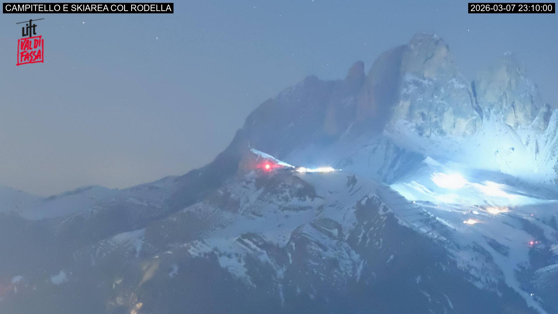Webcam a Campitello di Fassa - Trentino