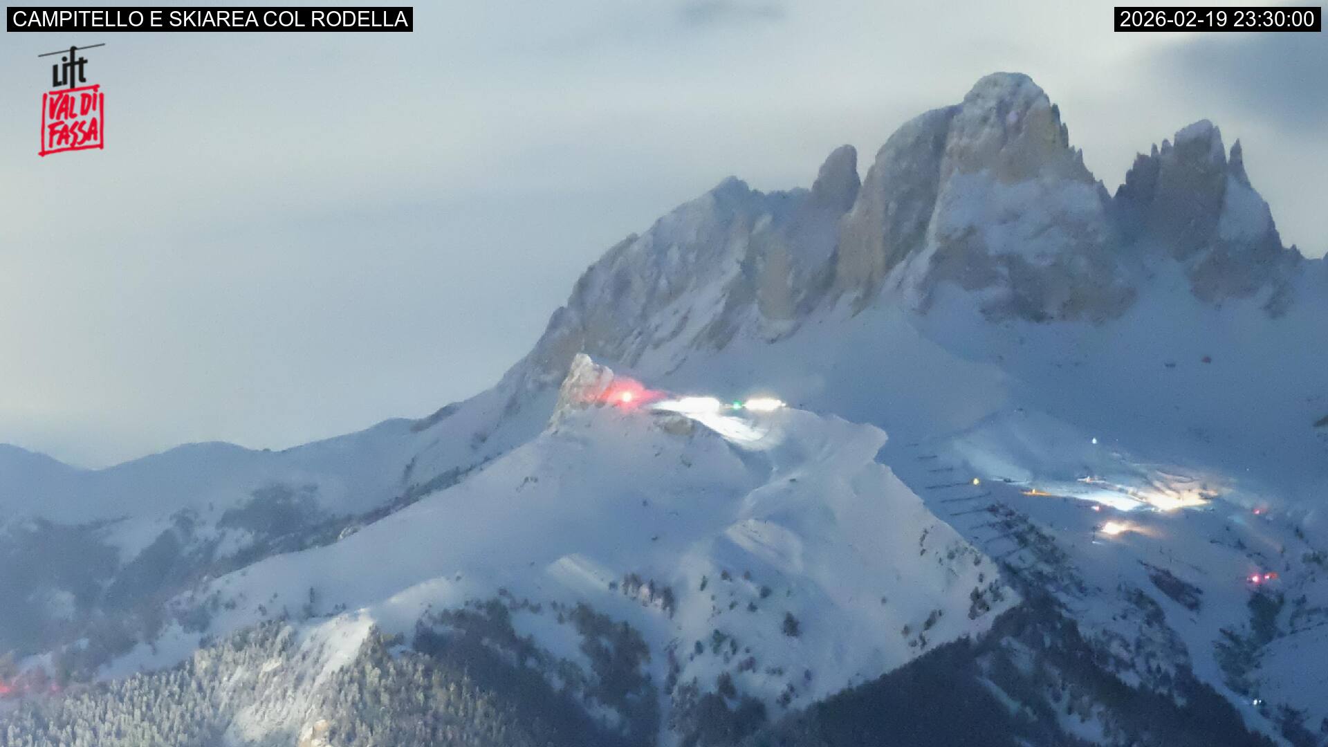 Webcam a Campitello di Fassa - Trentino