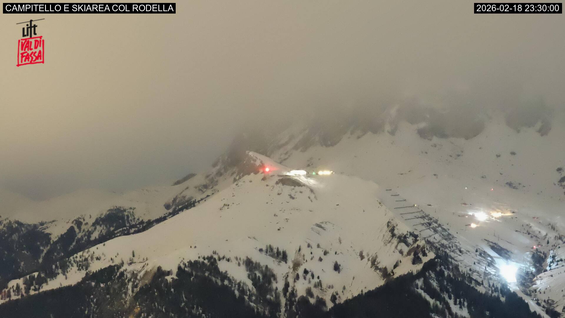 Webcam a Campitello di Fassa - Trentino