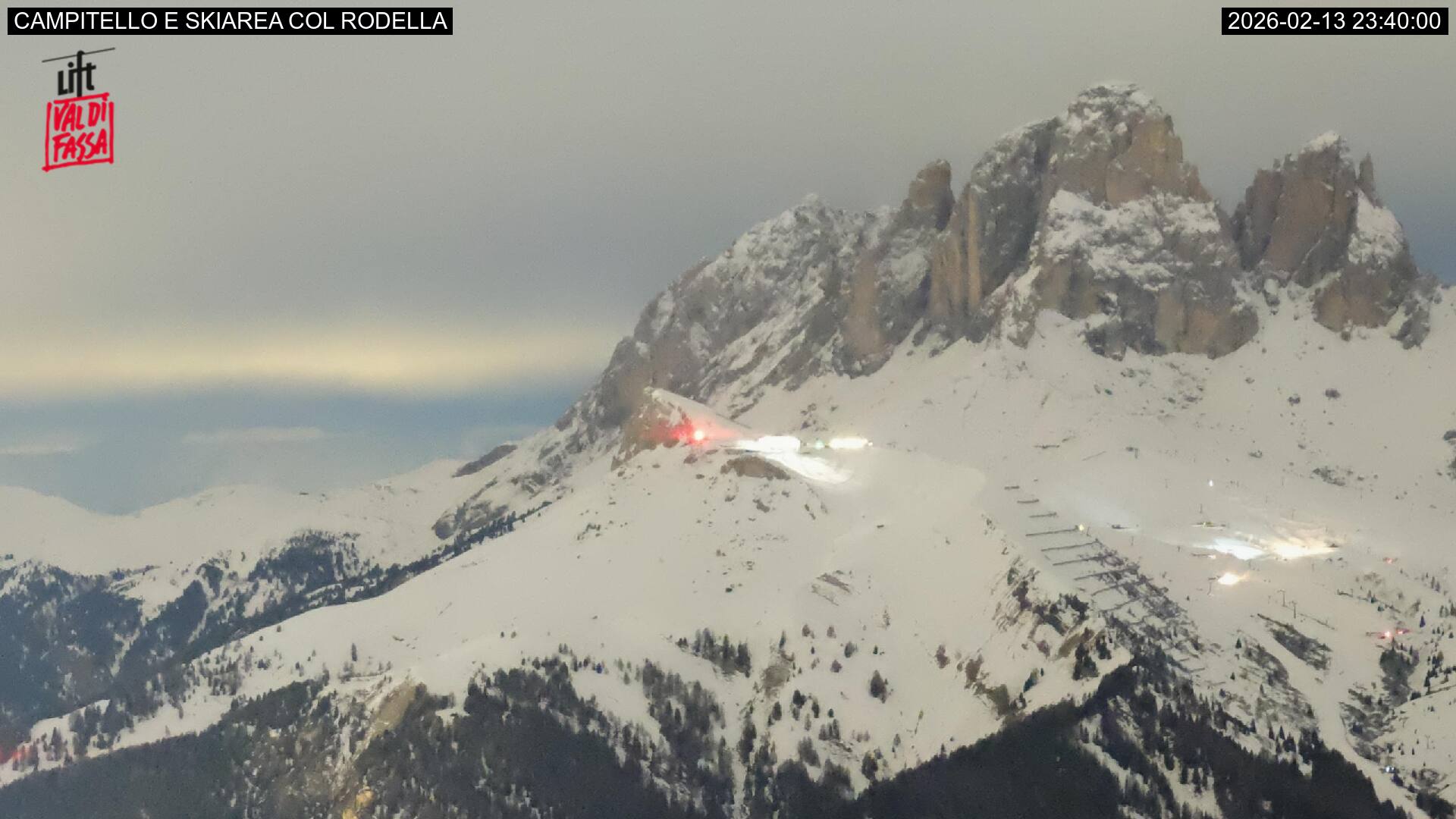 Webcam a Campitello di Fassa - Trentino