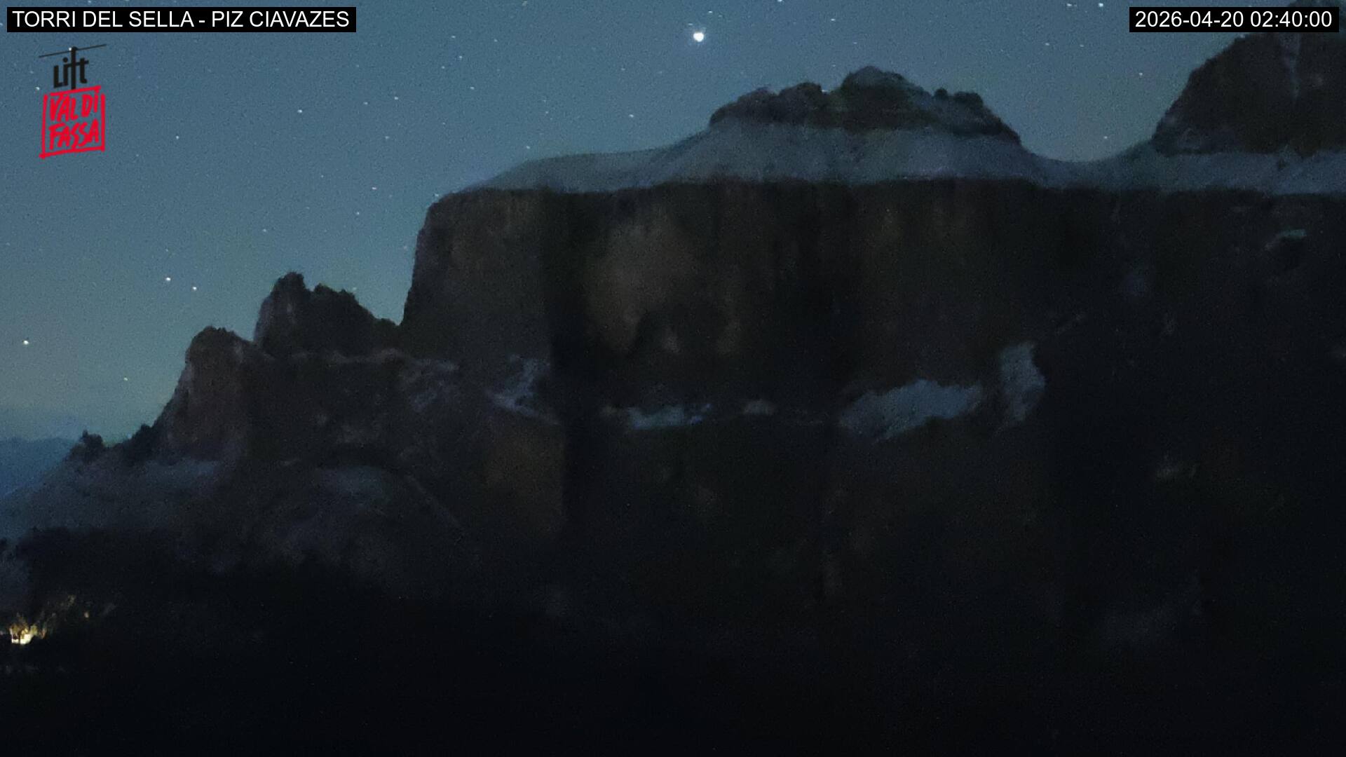 Webcam a Campitello di Fassa - Trentino