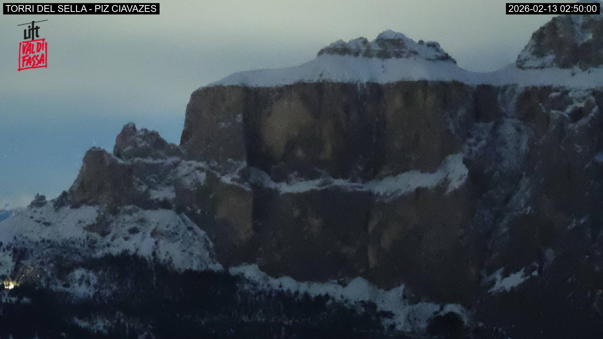 Webcam a Campitello di Fassa - Trentino