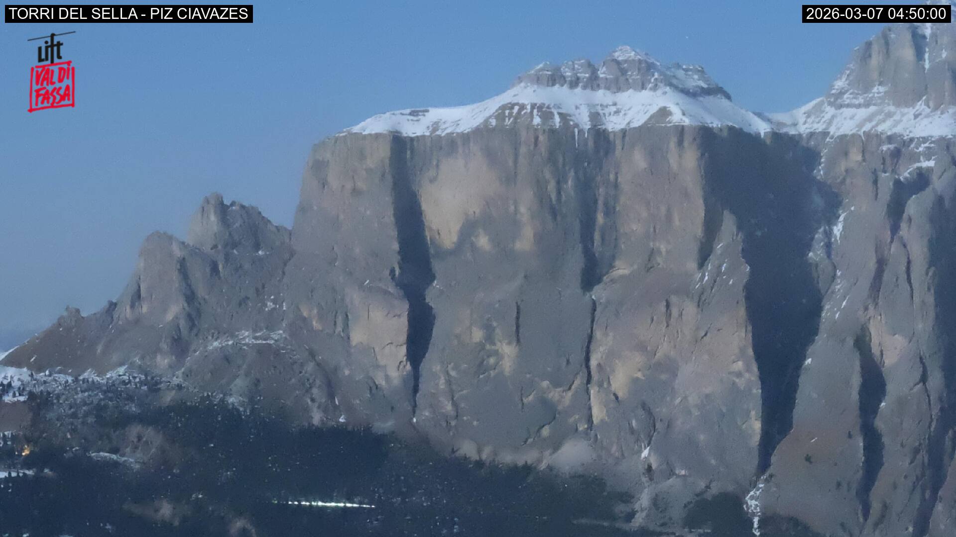 Webcam a Campitello di Fassa - Trentino