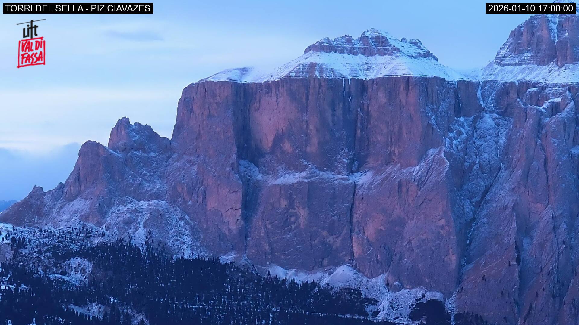 Webcam a Campitello di Fassa - Trentino