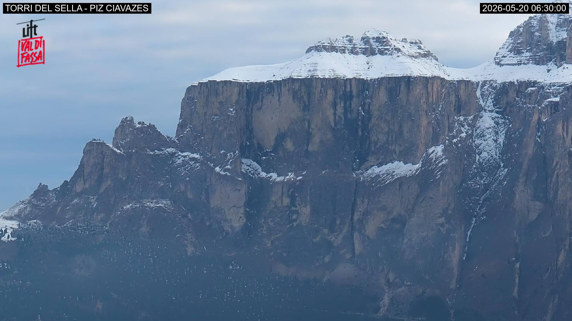 Webcam a Campitello di Fassa - Trentino