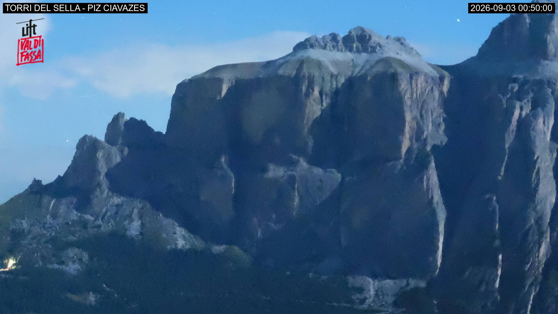 Webcam a Campitello di Fassa - Trentino