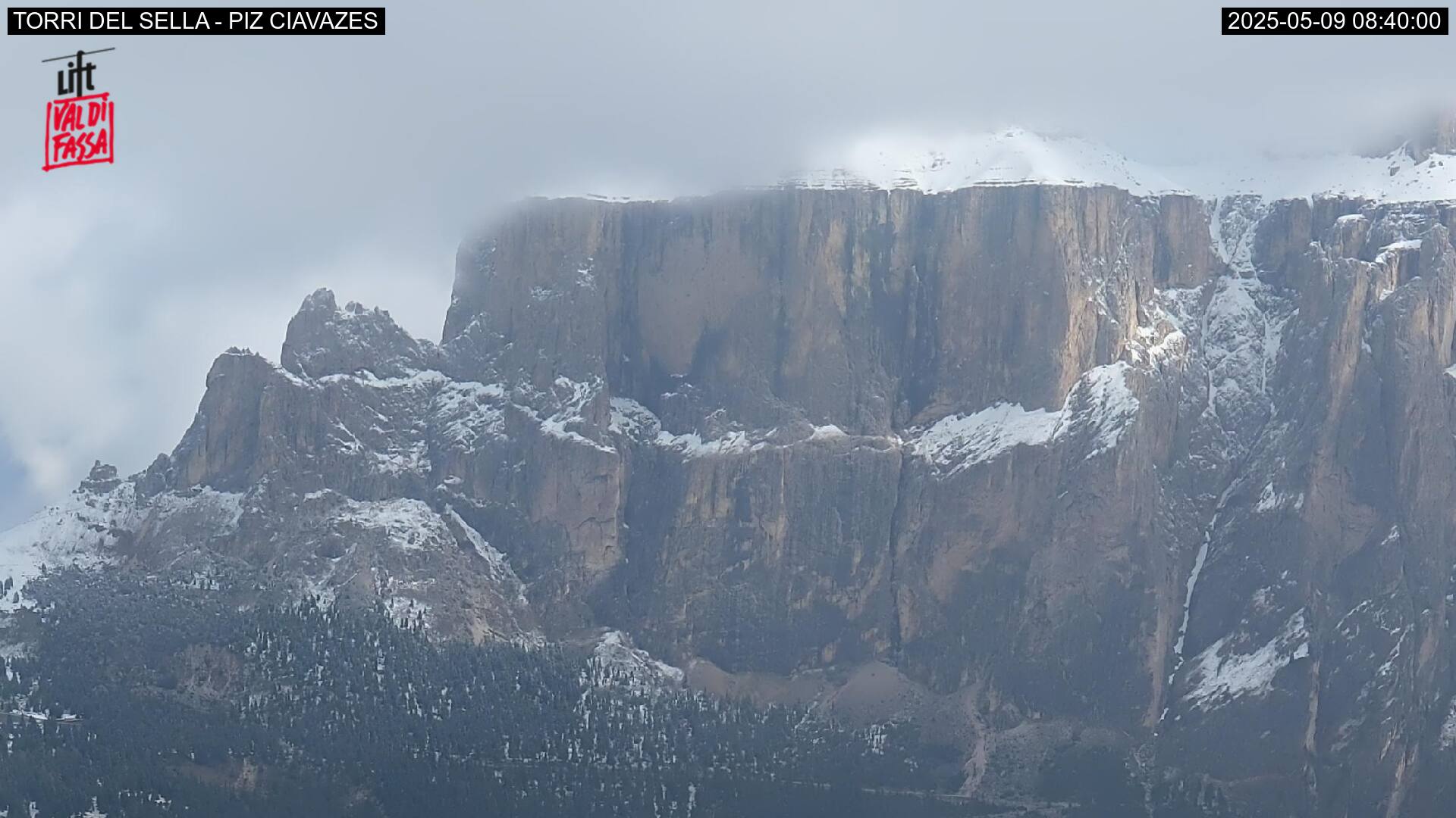 Webcam a Campitello di Fassa - Trentino - Dolomiti
