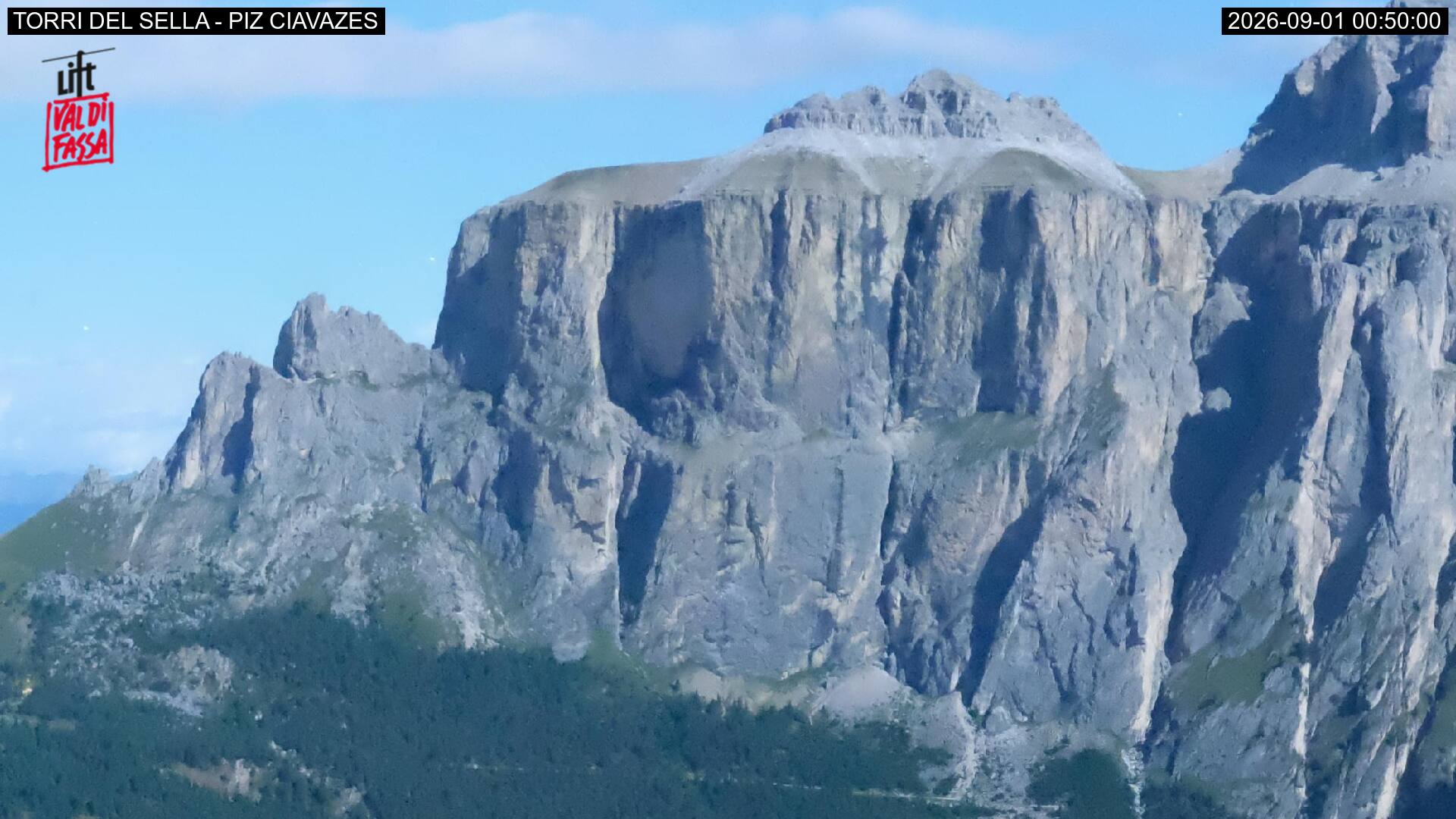 Webcam a Campitello di Fassa - Trentino