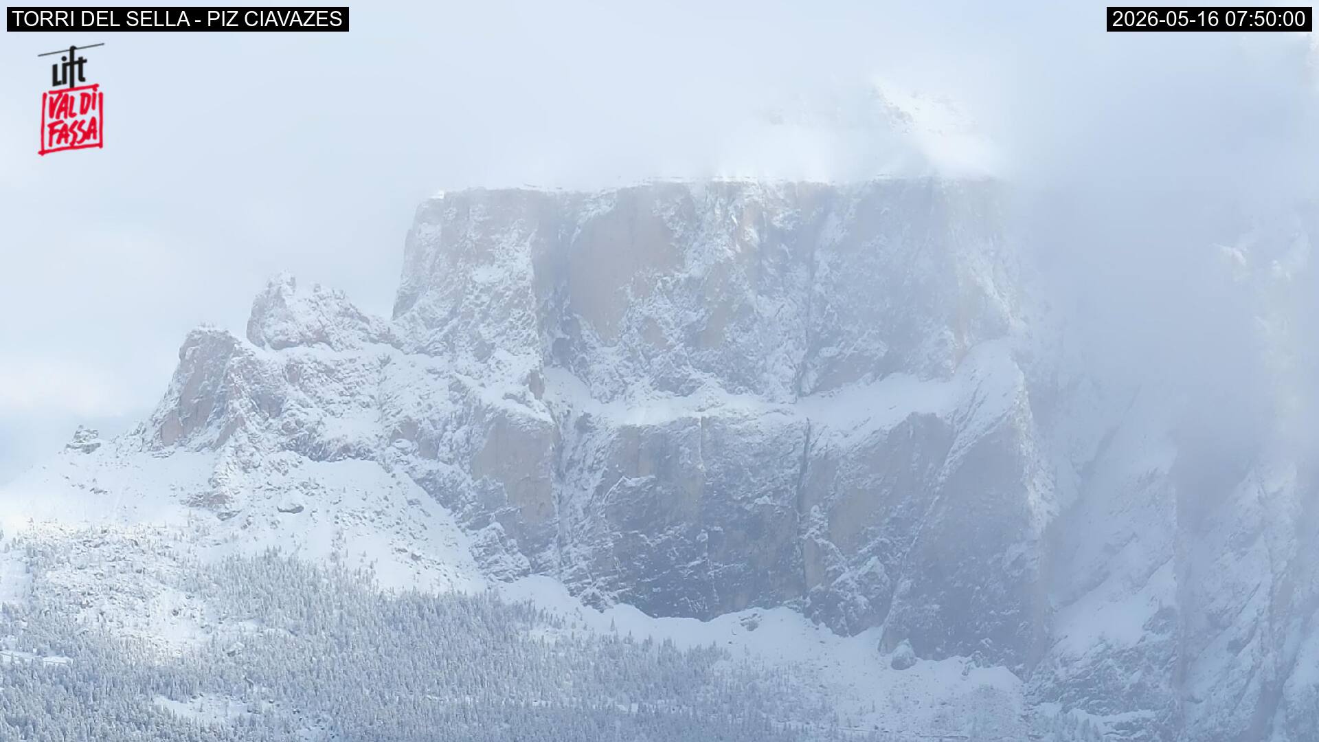 Webcam a Campitello di Fassa - Trentino