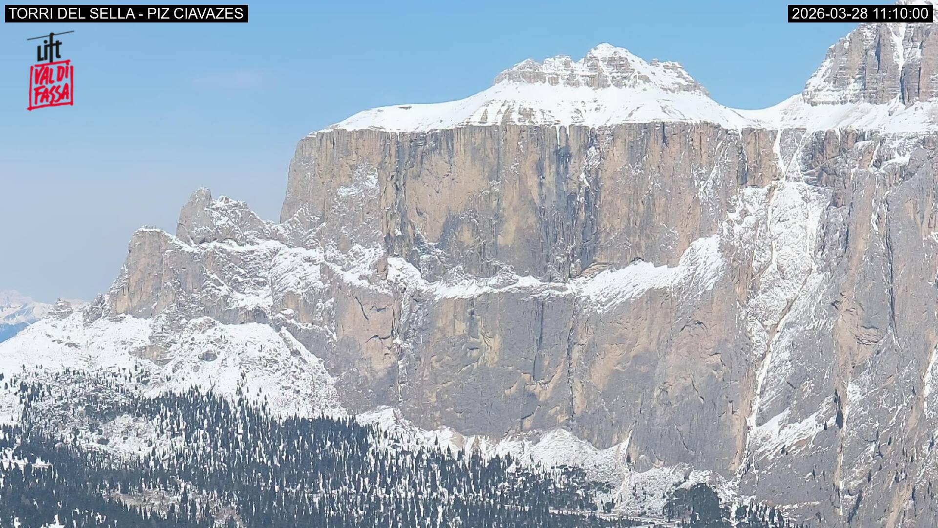 Webcam a Campitello di Fassa - Trentino