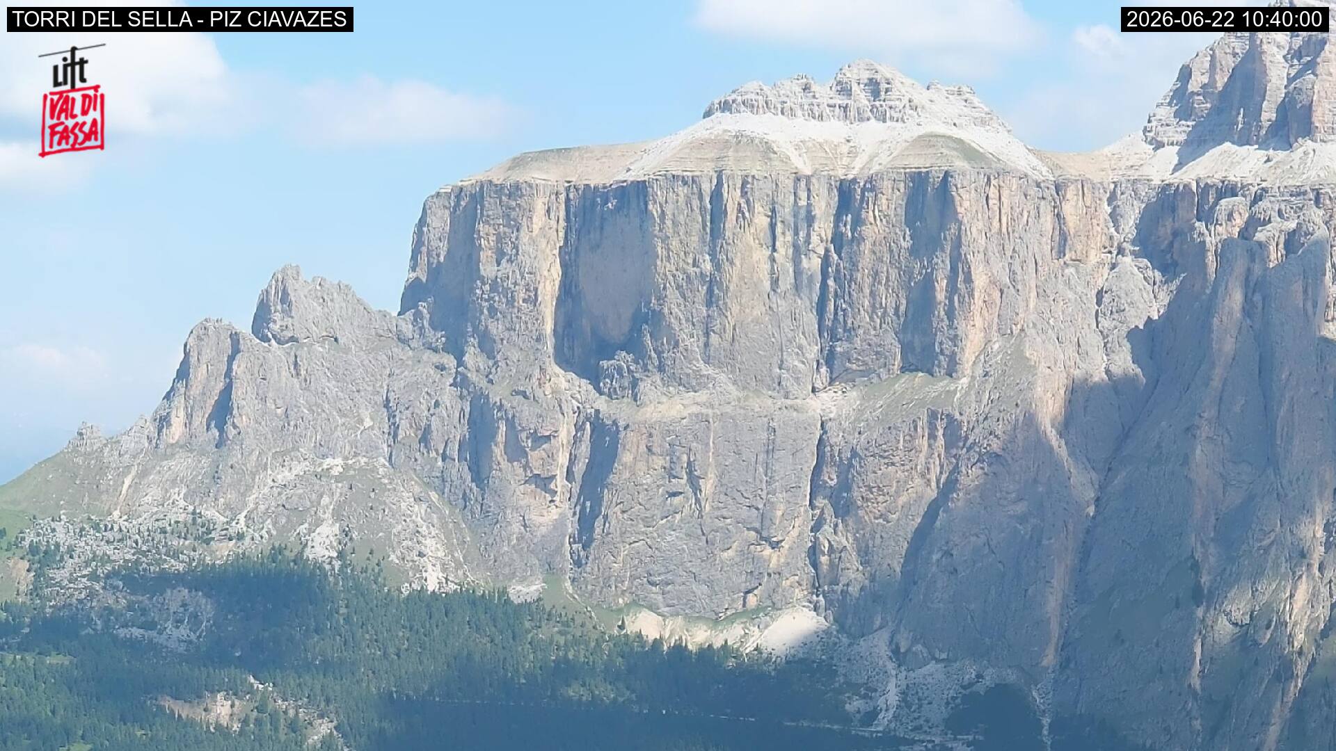 Webcam a Campitello di Fassa - Trentino