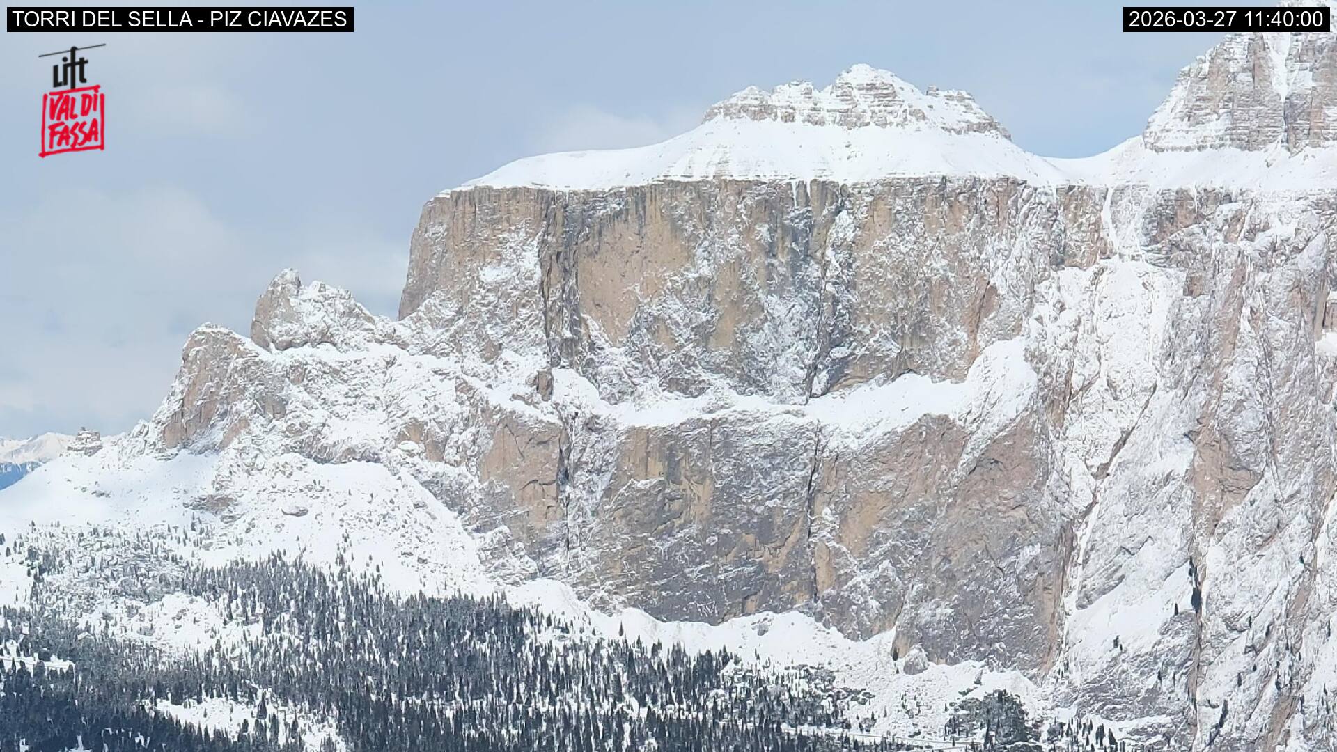 Webcam a Campitello di Fassa - Trentino