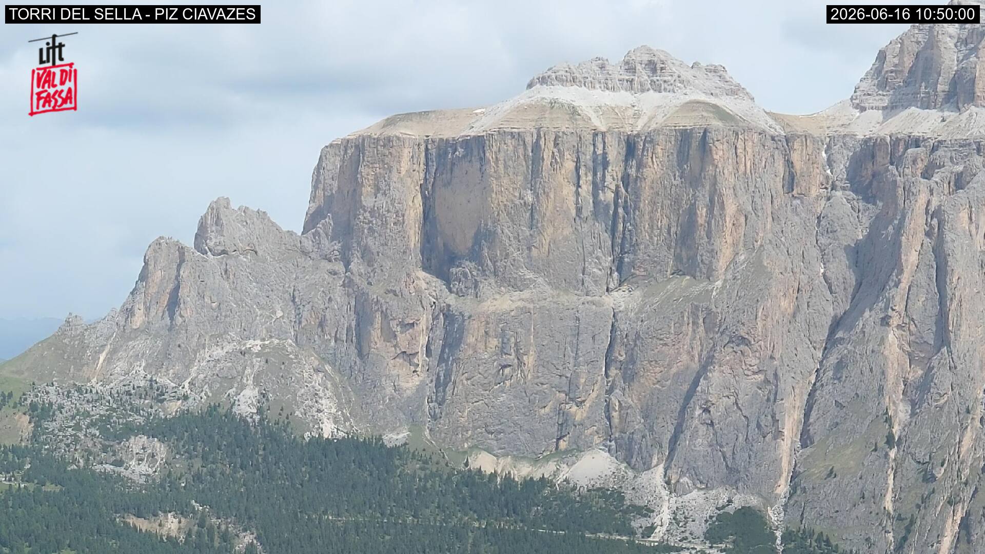 Webcam a Campitello di Fassa - Trentino