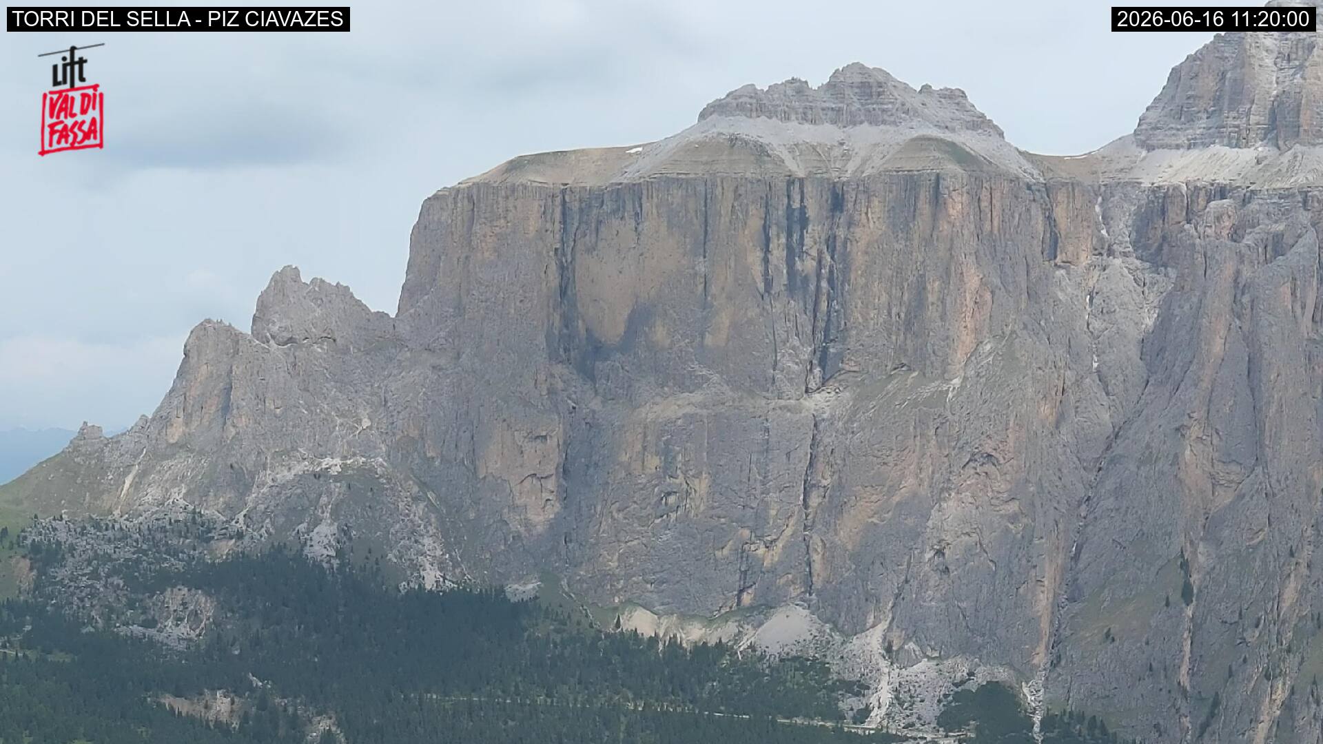 Webcam a Campitello di Fassa - Trentino